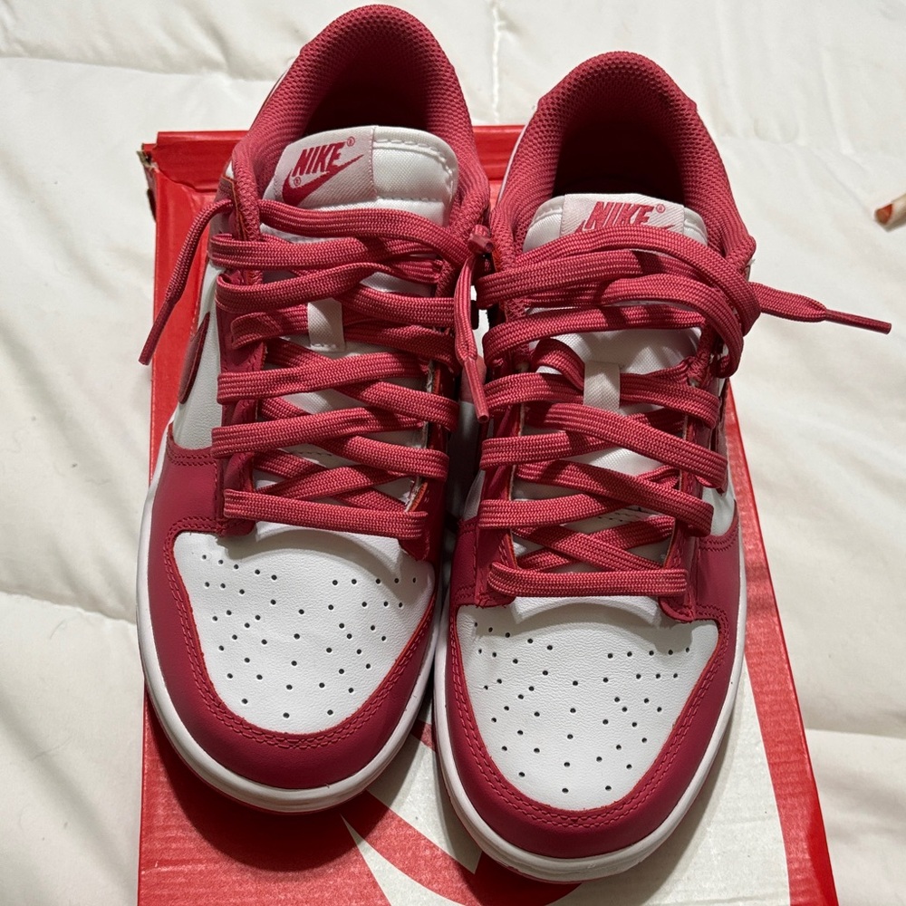 Nike Dunk Low Archeo and White Athletic Shoes